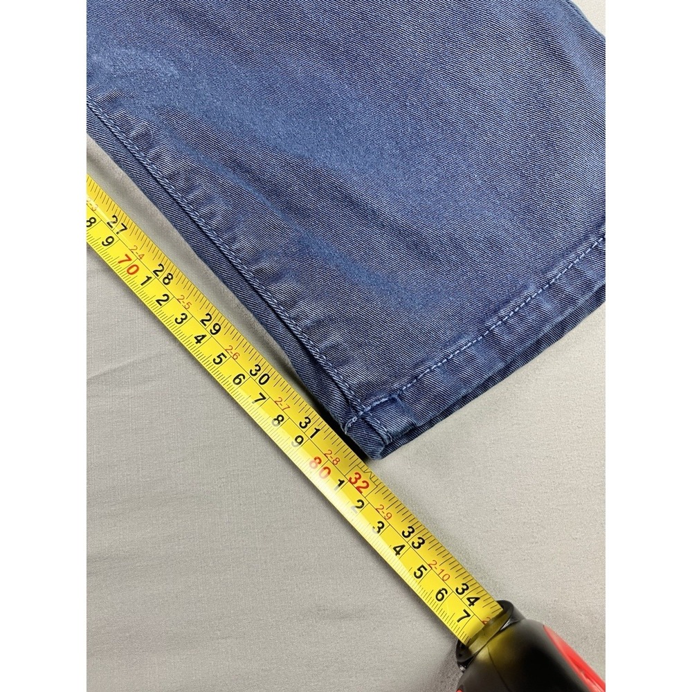 Monfrere Jeans Men's 32 (31x32) Navy Oxford Deniro 1017 USA Made Japanese Denim - Picture 7 of 10